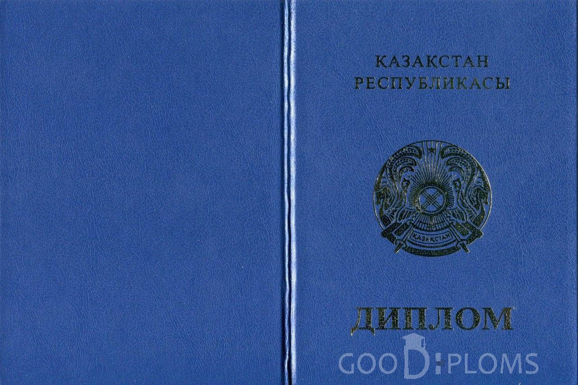 Казахский диплом магистра - Обратная сторона- Кривой Рог